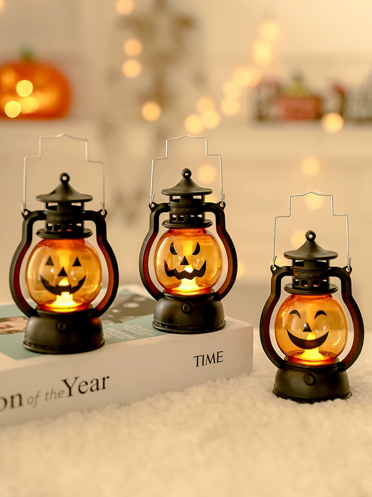 Satchel Indoor Kids Decoration Dress up Gift Pumpkin Lamp