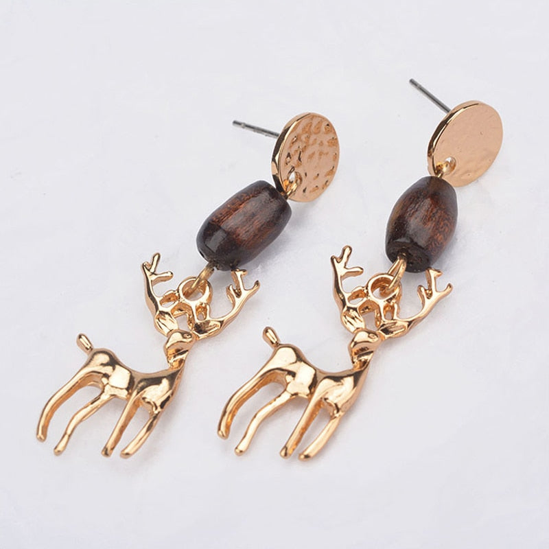New Trendy Statement Christmas Earrings