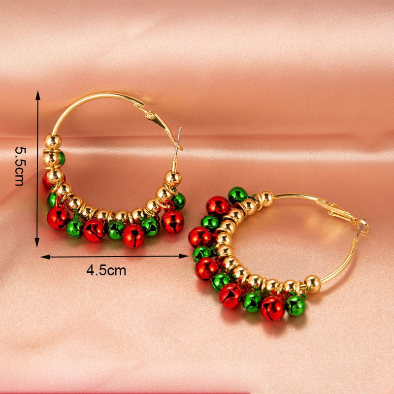 New Trendy Statement Christmas Earrings