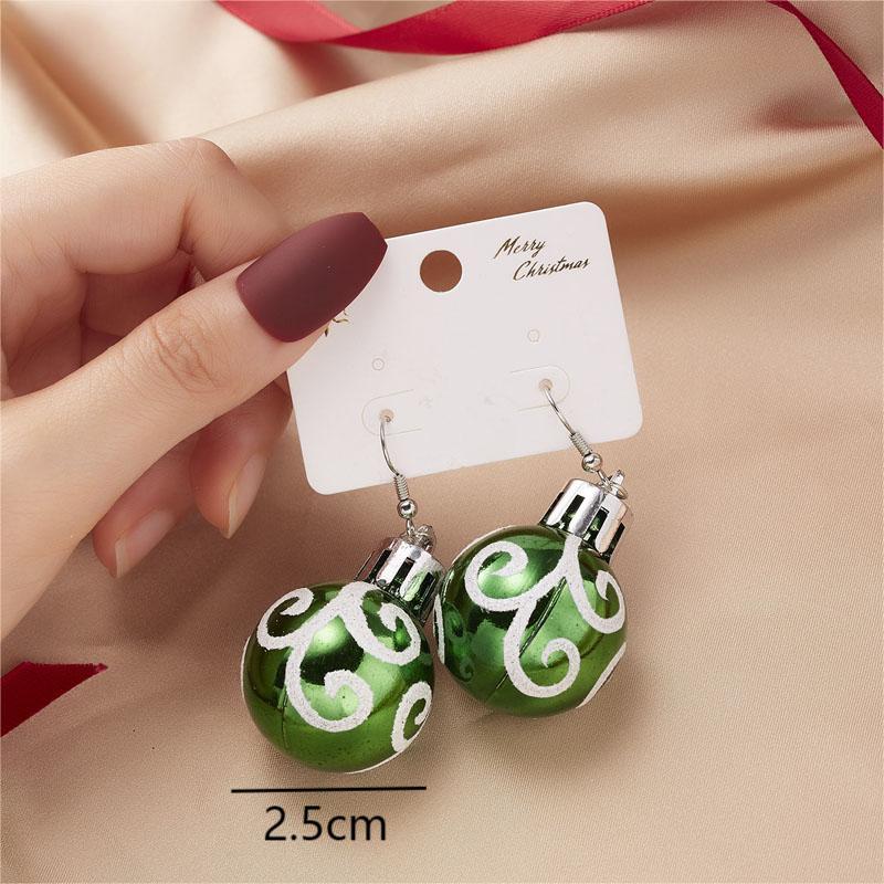 New Trendy Statement Christmas Earrings