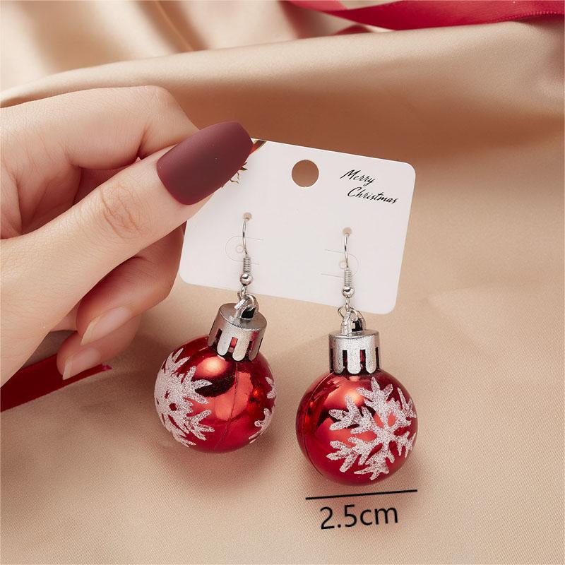 New Trendy Statement Christmas Earrings