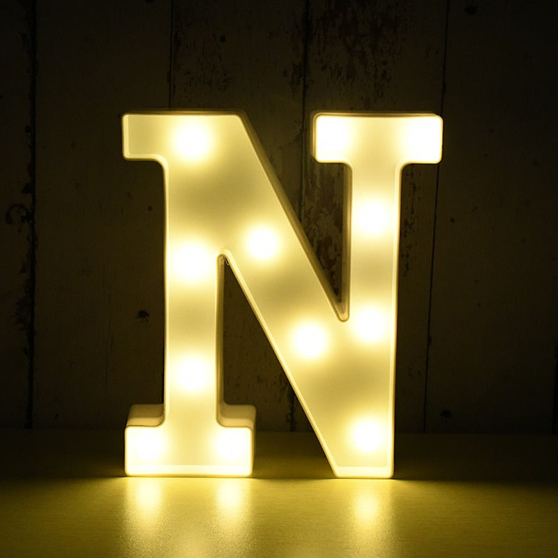 LED Letter Lamp