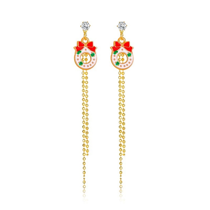 New Trendy Statement Christmas Earrings