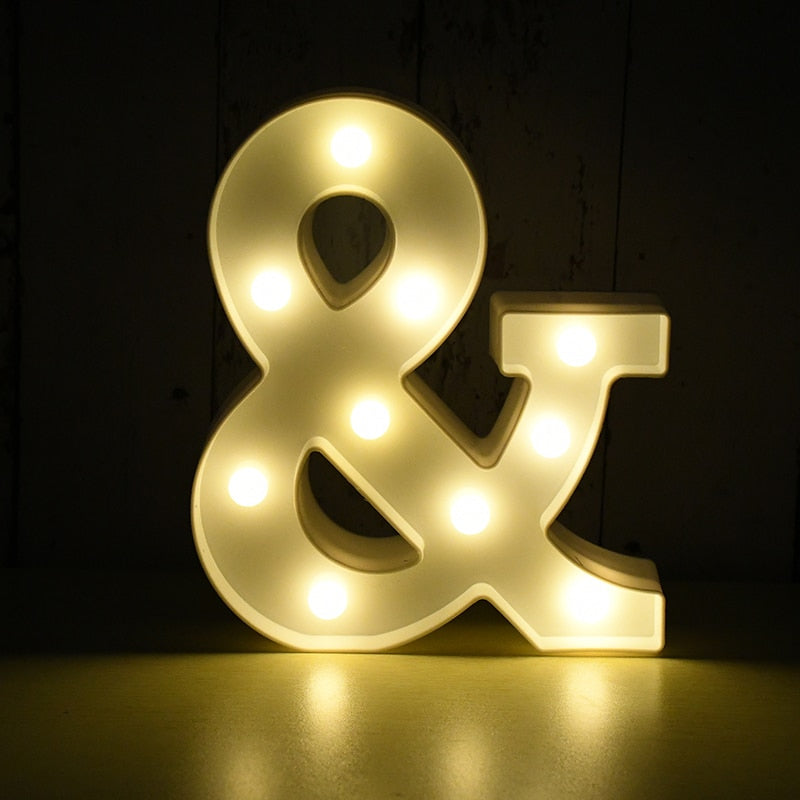 LED Letter Lamp