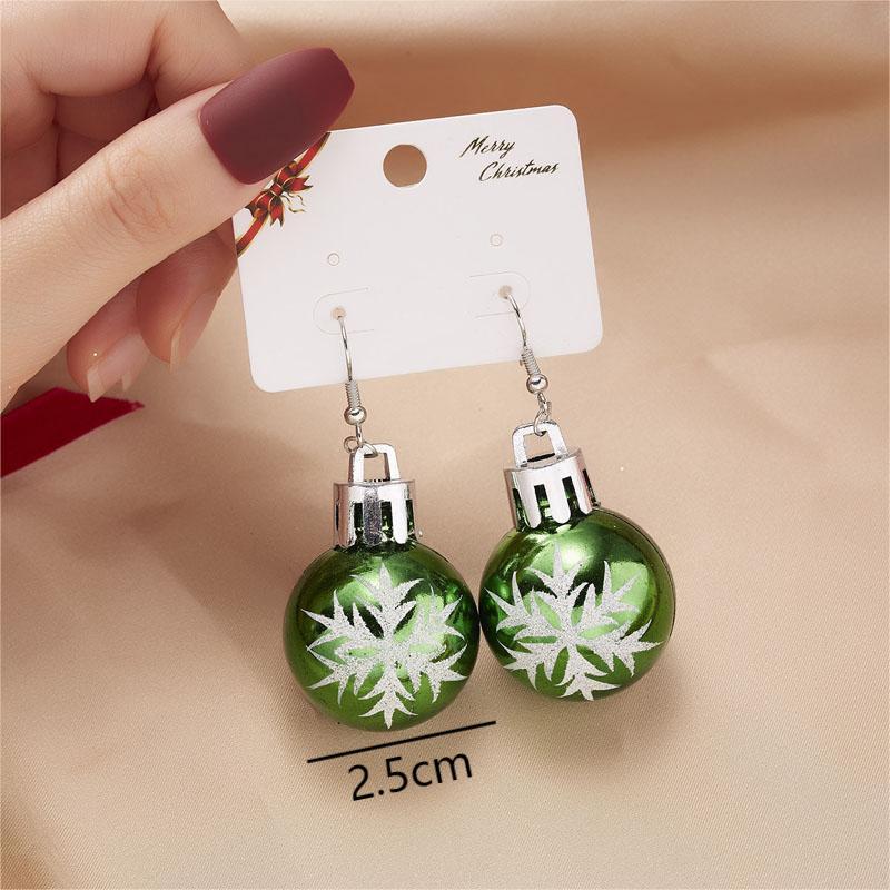 New Trendy Statement Christmas Earrings