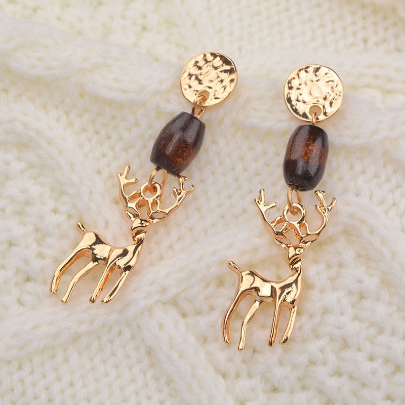 New Trendy Statement Christmas Earrings