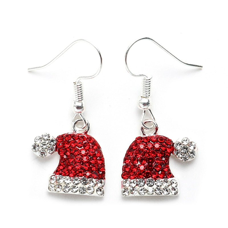 New Trendy Statement Christmas Earrings