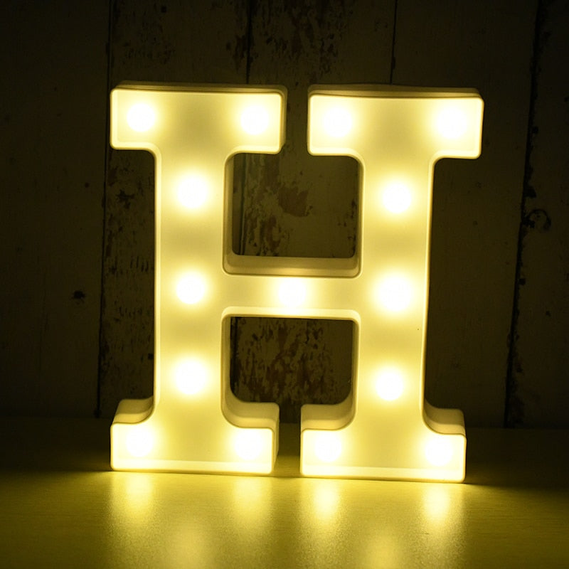 LED Letter Lamp