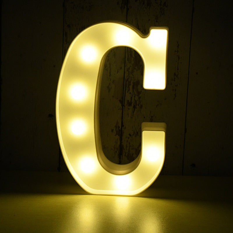 LED Letter Lamp