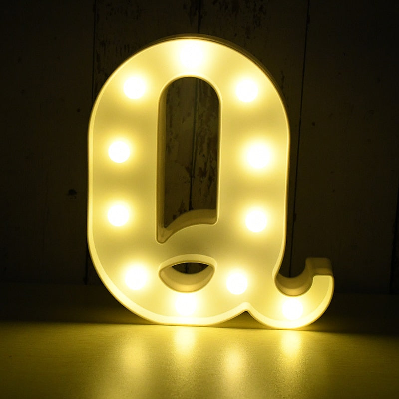 LED Letter Lamp