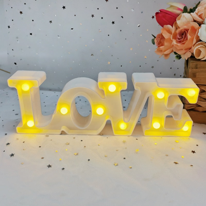 LED Letter Lamp