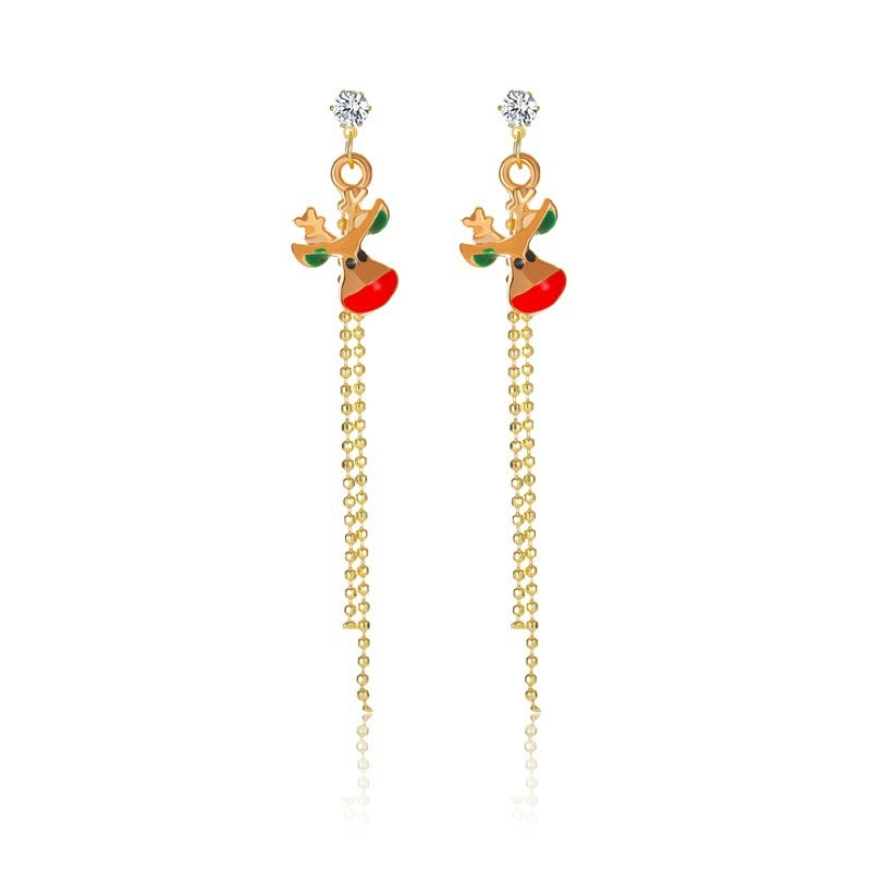 New Trendy Statement Christmas Earrings