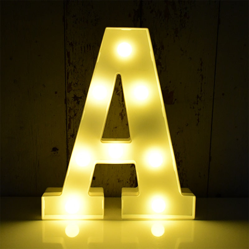 LED Letter Lamp