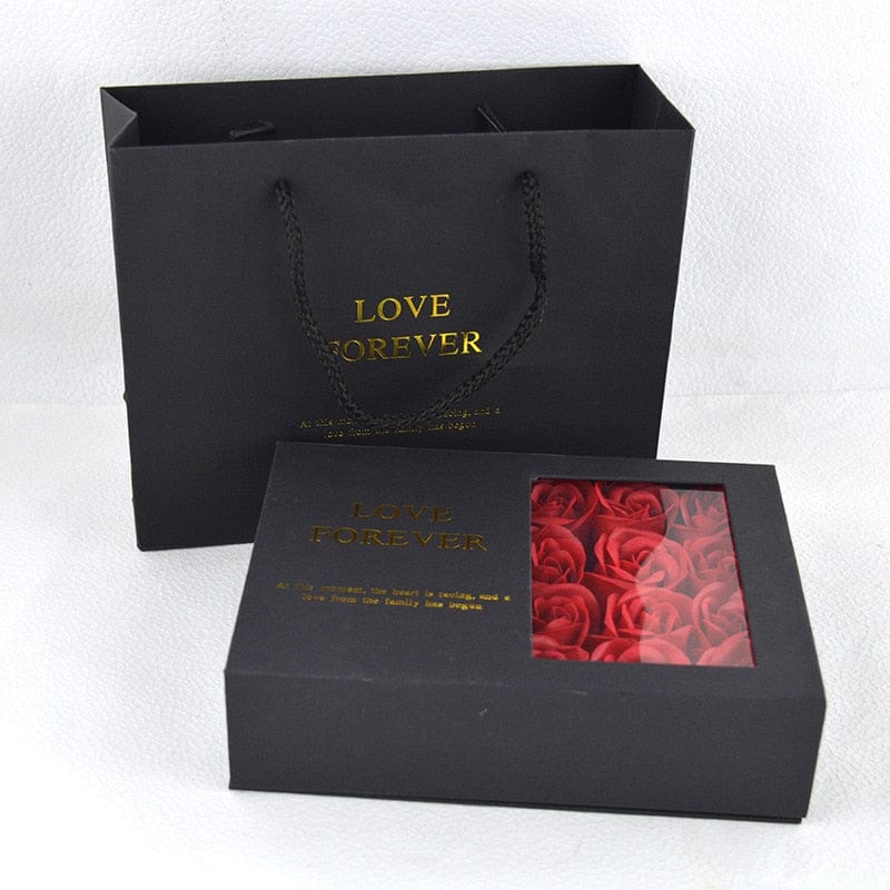 Rose Gift Box Soap Flower