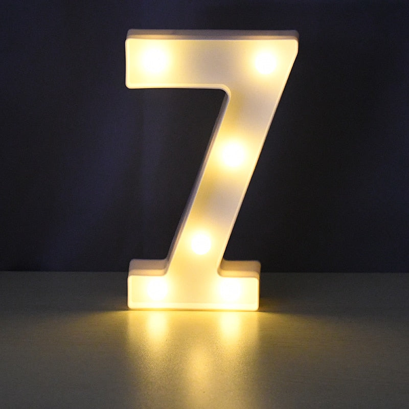 LED Letter Lamp