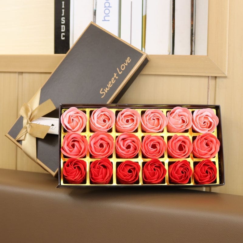 Rose Gift Box Soap Flower