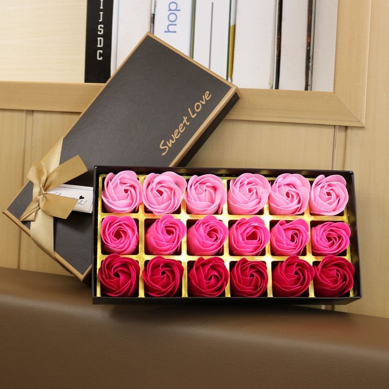 Rose Gift Box Soap Flower