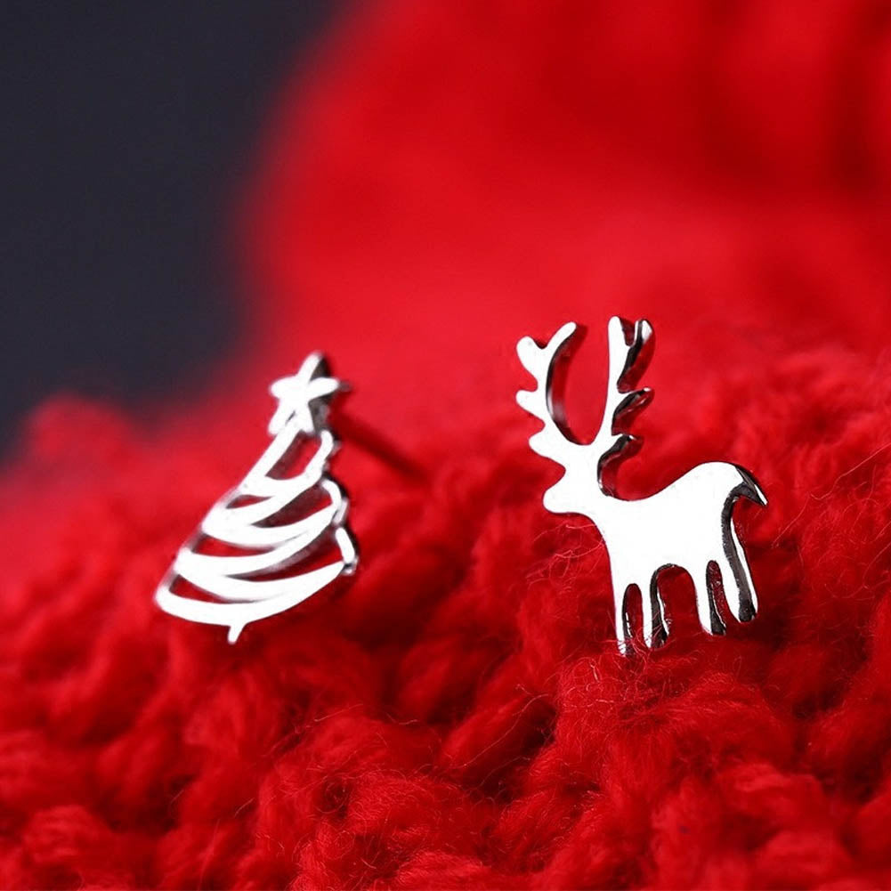 New Trendy Statement Christmas Earrings