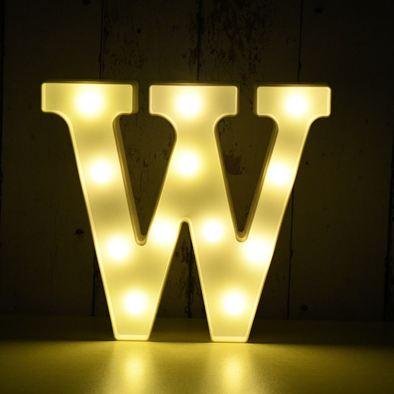 LED Letter Lamp