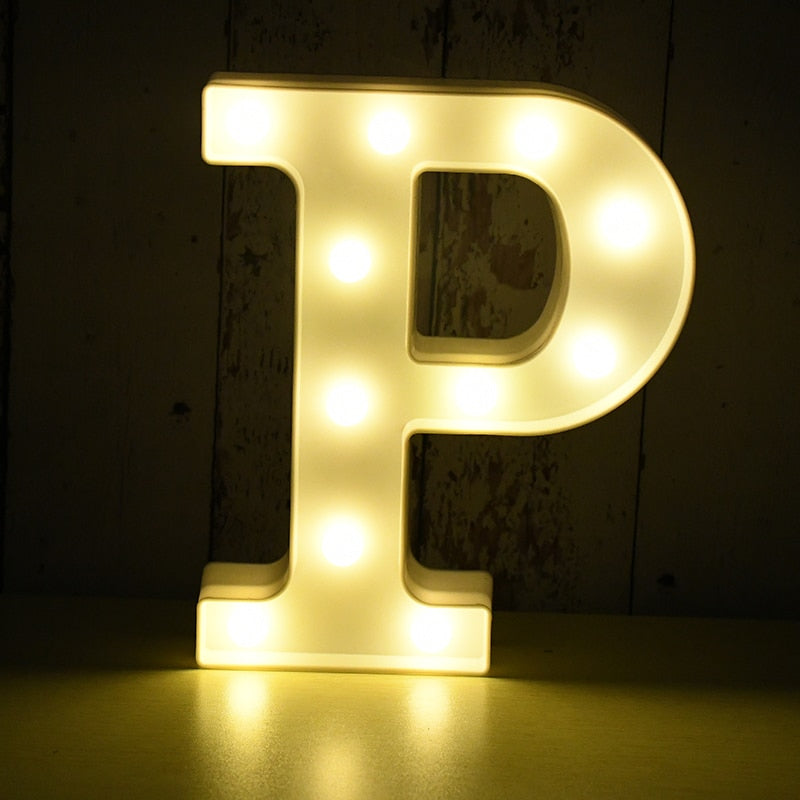 LED Letter Lamp
