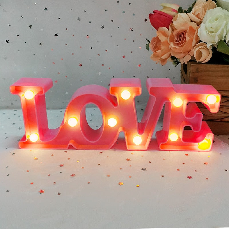 LED Letter Lamp