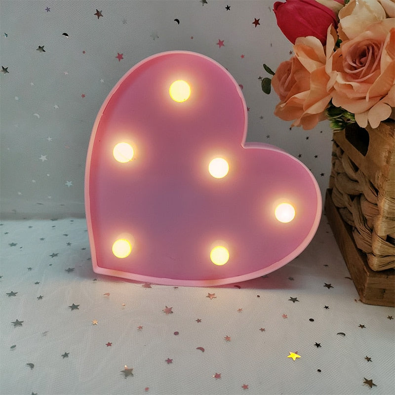 LED Letter Lamp
