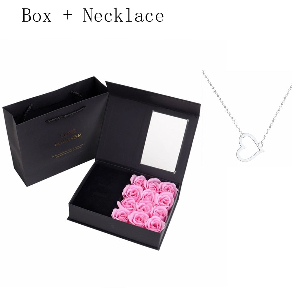 Rose Gift Box Soap Flower