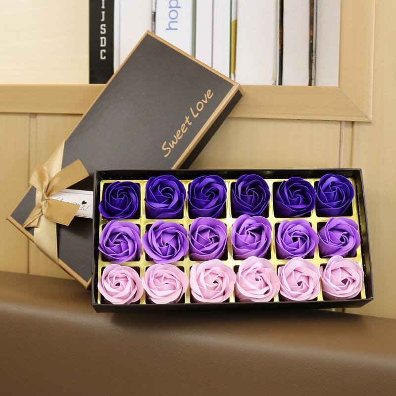 Rose Gift Box Soap Flower
