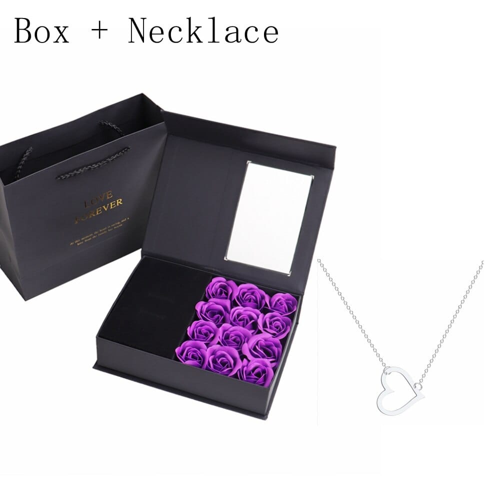 Rose Gift Box Soap Flower