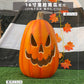 Cut Out Theme Park Outdoor Scene Layout Pumpkin Lamp