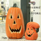 Cut Out Theme Park Outdoor Scene Layout Pumpkin Lamp