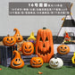 Cut Out Theme Park Outdoor Scene Layout Pumpkin Lamp