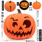 Cut Out Theme Park Outdoor Scene Layout Pumpkin Lamp