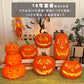 Cut Out Theme Park Outdoor Scene Layout Pumpkin Lamp