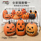 Cut Out Theme Park Outdoor Scene Layout Pumpkin Lamp