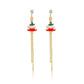 New Trendy Statement Christmas Earrings