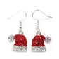 New Trendy Statement Christmas Earrings