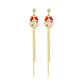 New Trendy Statement Christmas Earrings
