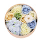Scented Soap Rose Artificial Fragrant Petals Flower Round Shaped Gift Box mother's day
