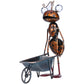Ant Sculpture Iron Cartoon Ant with Removable Bucket
