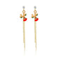 New Trendy Statement Christmas Earrings