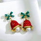 New Trendy Statement Christmas Earrings