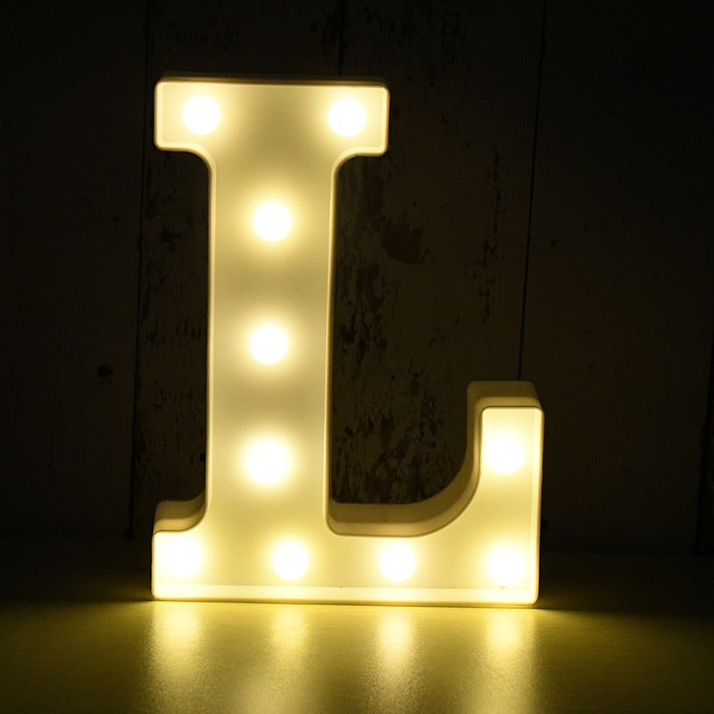 LED Letter Lamp