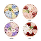 Scented Soap Rose Artificial Fragrant Petals Flower Round Shaped Gift Box mother's day