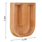 Twenty-six Letters Piggy Bank Wooden Coin Money Saving Box