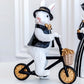 Pastoral Palace Rabbit Family Decoration