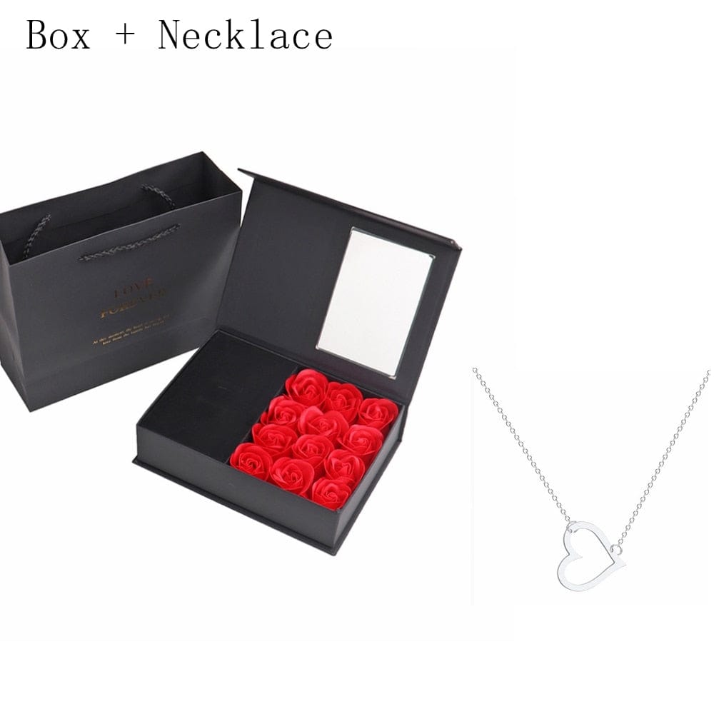 Rose Gift Box Soap Flower