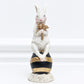 Pastoral Palace Rabbit Family Decoration