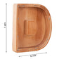 Twenty-six Letters Piggy Bank Wooden Coin Money Saving Box