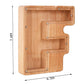 Twenty-six Letters Piggy Bank Wooden Coin Money Saving Box